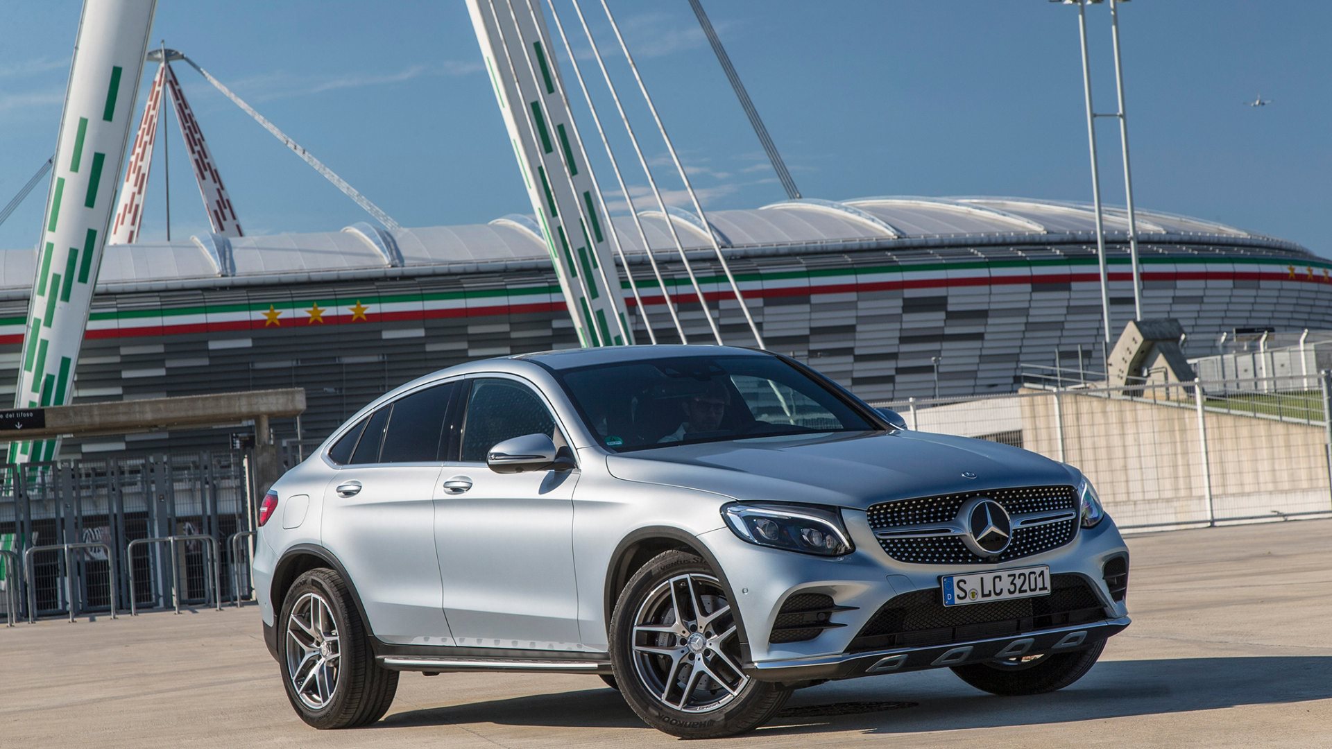 2017 mercedes benz glc300 coupe wallpaper background
