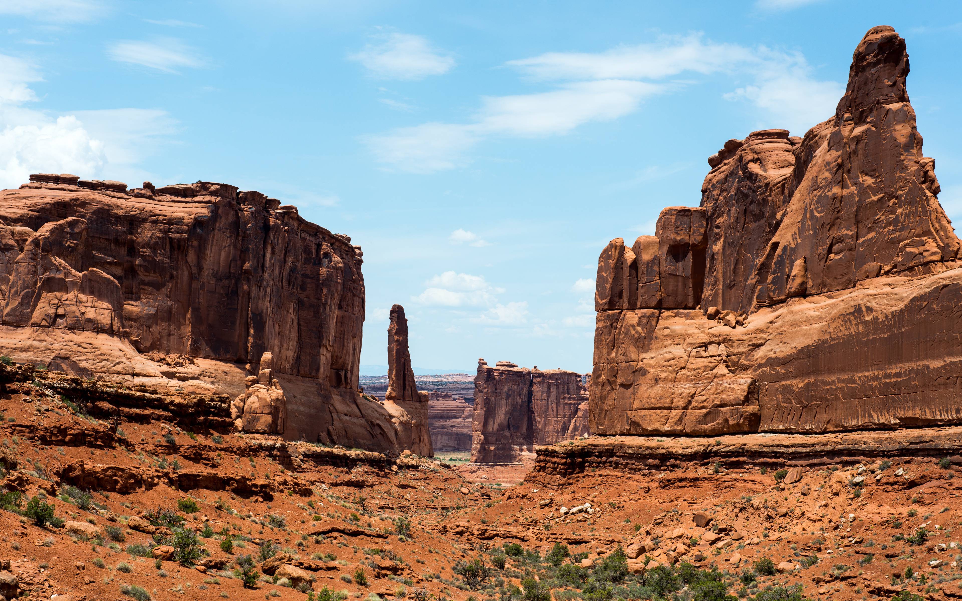 arches national park 4k wallpaper background