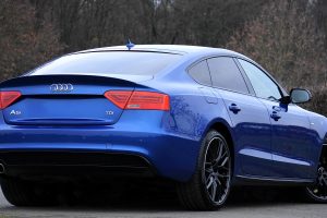 Audi A5 Blue Wallpaper 4K 5K