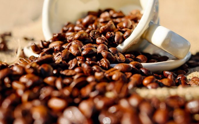 coffee beans wallpaper background