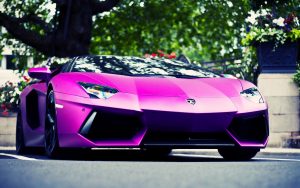 Purple Lamborghini Wallpaper