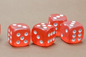 red ludo dice wallpaper background