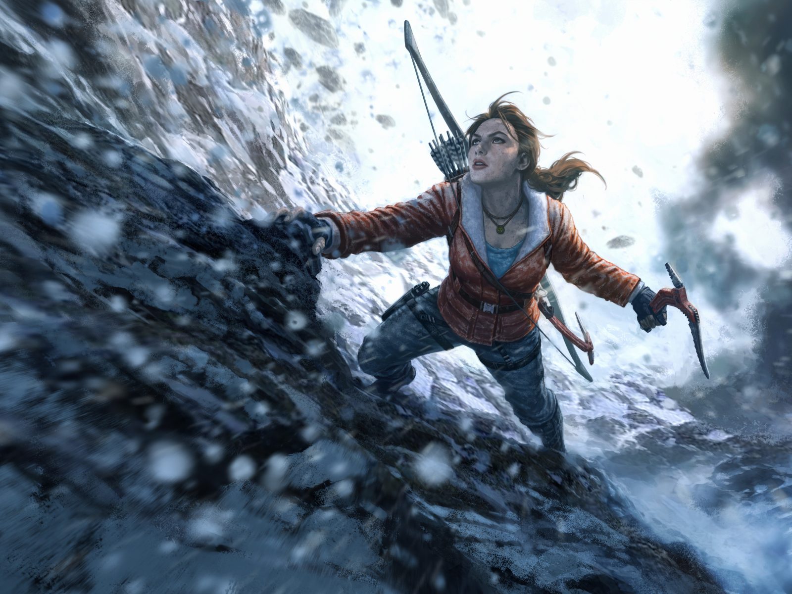 Rise of The Tomb Raider Wallpaper 4K 8K.