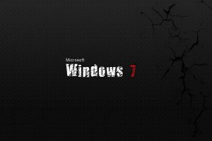 windows 7 black wallpaper background images wallpapers